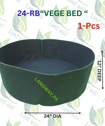 Fabric Raised Bed Small 24" x 12" (Round)