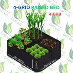 4 Grid Raised Bed 24" X 24" X 12"