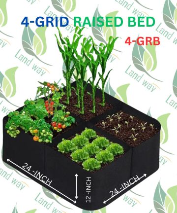 4 Grid Raised Bed 24" X 24" X 12"